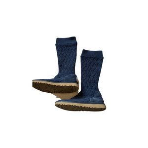 Vintage UGG sock slipper boots navy